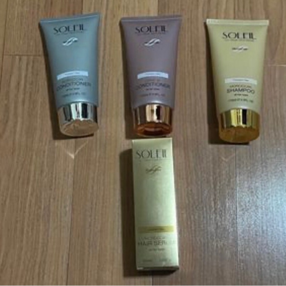 SOLEIL SHAMPOO/CONDITIONER/HAIR SERUM *BRAND NEW*